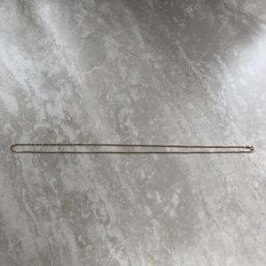 Authentic 14 Kt gold necklace 24” 1.5 mm